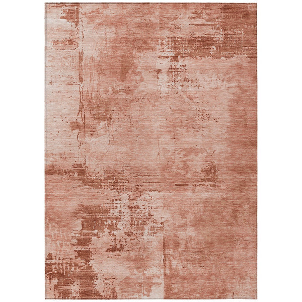 Homeroots 3' Beige And Gray Abstract Washable Indoor Outdoor Area Rug For Versatile Home Decor Solutions 10' X 14' Polyester 602742