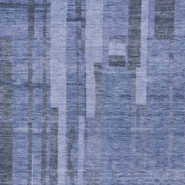 Homeroots 3' Blush And Brown Striped Washable Area Rug – Perfect For Indoor And Outdoor Spaces, Durable Design 3' X 5' Polyester 602767