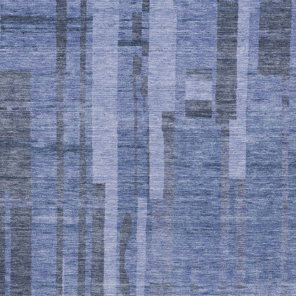 Homeroots 3' Blush And Brown Striped Washable Area Rug – Perfect For Indoor And Outdoor Spaces, Durable Design 5' X 8' Polyester 602768