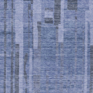 Homeroots 3' Blush And Brown Striped Washable Area Rug – Perfect For Indoor And Outdoor Spaces, Durable Design 10' X 14' Polyester 602772