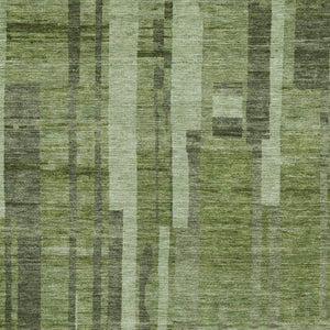 Homeroots 3' Blush And Brown Striped Washable Area Rug – Perfect For Indoor And Outdoor Spaces, Durable Design 5' X 8' Polyester 602774