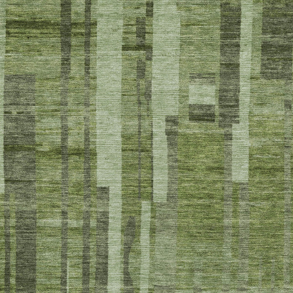 Homeroots 3' Blush And Brown Striped Washable Area Rug – Perfect For Indoor And Outdoor Spaces, Durable Design 5' X 8' Polyester 602774