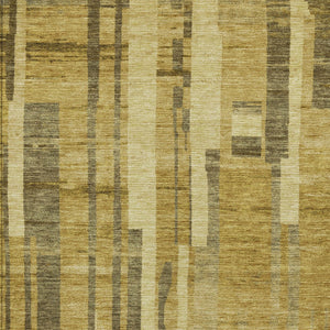 Homeroots 3' Blush And Brown Striped Washable Area Rug – Perfect For Indoor And Outdoor Spaces, Durable Design 8' X 10' Polyester 602782