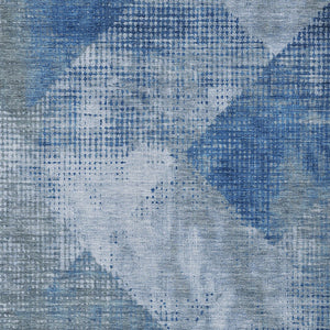 Homeroots 3' Brown And Beige Geometric Washable Area Rug – Perfect For Indoor And Outdoor High Traffic Spaces 9' X 12' Polyester 602837