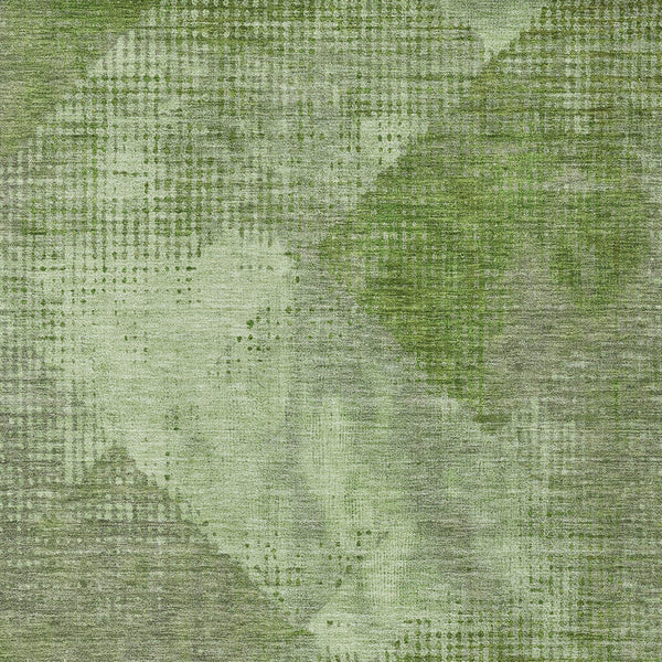 Homeroots 3' Brown And Beige Geometric Washable Area Rug – Perfect For Indoor And Outdoor High Traffic Spaces 5' X 8' Polyester 602840