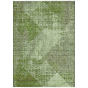 Homeroots 3' Brown And Beige Geometric Washable Area Rug – Perfect For Indoor And Outdoor High Traffic Spaces 10' X 14' Polyester 602844