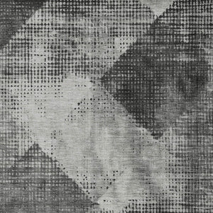 Homeroots 3' Brown And Beige Geometric Washable Area Rug – Perfect For Indoor And Outdoor High Traffic Spaces 5' X 8' Polyester 602846