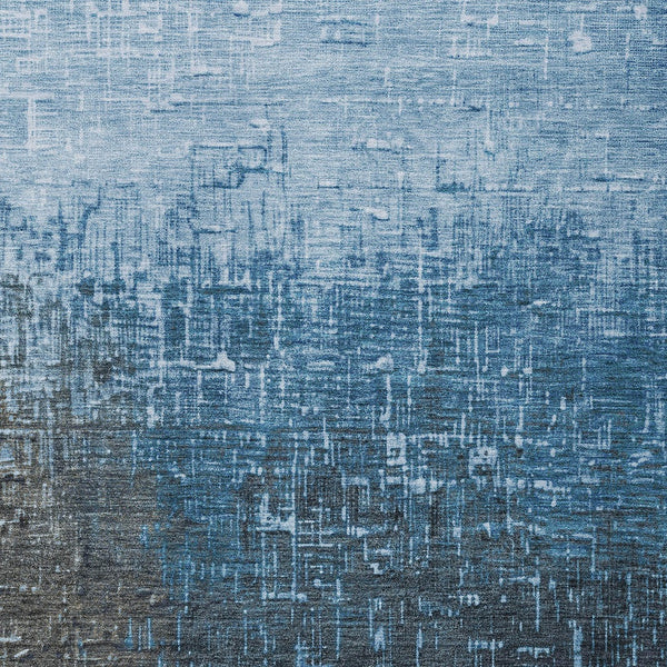 Homeroots 3' Blush And Dark Gray Ombre Washable Area Rug - Perfect For Indoor And Outdoor Spaces, Durable Design 5' X 8' Polyester 602864