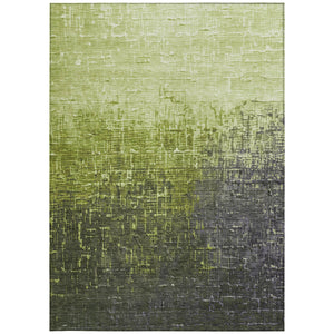Homeroots 3' Blush And Dark Gray Ombre Washable Area Rug - Perfect For Indoor And Outdoor Spaces, Durable Design 3' X 5' Polyester 602881