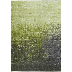 Homeroots 3' Blush And Dark Gray Ombre Washable Area Rug - Perfect For Indoor And Outdoor Spaces, Durable Design 8' X 10' Polyester 602884
