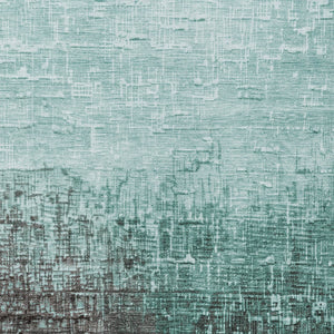 Homeroots 3' Blush And Dark Gray Ombre Washable Area Rug - Perfect For Indoor And Outdoor Spaces, Durable Design 10' X 14' Polyester 602904