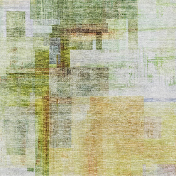 HomeRoots 9' X 12' Vibrant Abstract Area Rug - Washable Indoor/Outdoor Design for High-Traffic Spaces & Style 602936