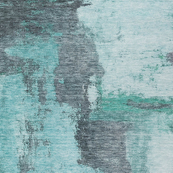 Homeroots 3' Brown & Light Yellow Abstract Rug – Stylish Washable Indoor/Outdoor Area Rug For Any Space 8' X 10' Polyester 602984