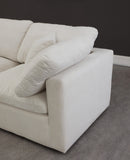 Plush Cream Velvet Modular Sectional 602Cream-Sec4C Meridian Furniture