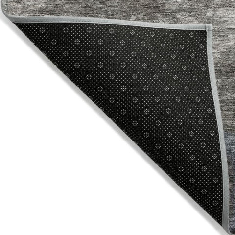 Homeroots 3' Enhance Your Space With A Stylish Fern Green & Beige Abstract Washable Indoor Outdoor Rug 8' Round Polyester 603025