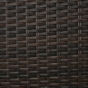 English Elm Christopher Knight Home® - SAN Rattan Dining Chair with Cushion – Weather-Resistant Wicker, Stackable, No-Assembly, Modern Patio Seating Brown Multi 60303.00CMBN