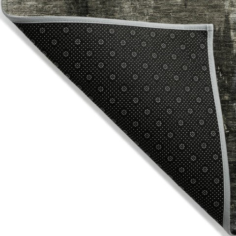 Homeroots 3' Stylish Brown Black And Beige Abstract Washable Area Rug For Indoor And Outdoor Spaces 10' X 14' Polyester 603166