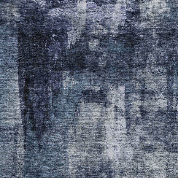 Homeroots 3' Stylish Brown Black And Beige Abstract Washable Area Rug For Indoor And Outdoor Spaces 8' X 10' Polyester 603170