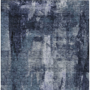 Homeroots 3' Stylish Brown Black And Beige Abstract Washable Area Rug For Indoor And Outdoor Spaces 9' X 12' Polyester 603171