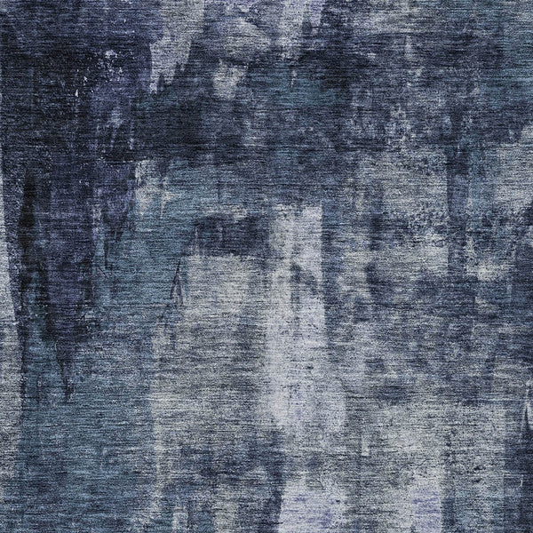 Homeroots 3' Stylish Brown Black And Beige Abstract Washable Area Rug For Indoor And Outdoor Spaces 9' X 12' Polyester 603171