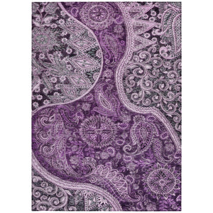 Homeroots 3' Brown Beige Tan Floral Medallion Washable Area Rug For Indoor Outdoor Spaces, Durable & Stylish 3' X 5' Polyester 603191