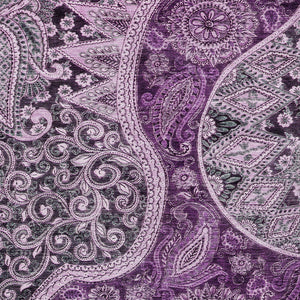 Homeroots 3' Brown Beige Tan Floral Medallion Washable Area Rug For Indoor Outdoor Spaces, Durable & Stylish 9' X 12' Polyester 603195