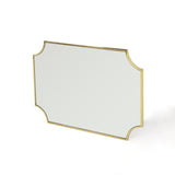 Christopher Knight Home® - Noble House - Verne Glam Wall Mirror with Gold Finished Stainless Steel Frame