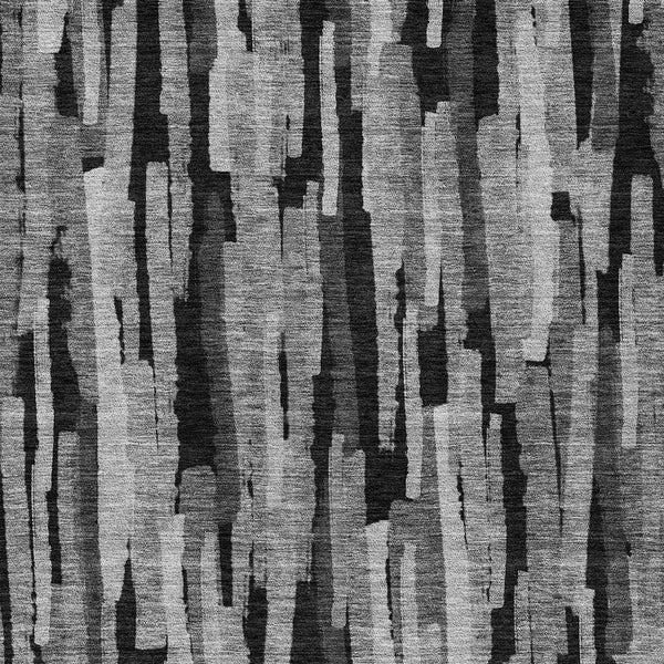 Homeroots 3'' Striped Washable Indoor Outdoor Area Rug - Durable, Stain Resistant, Perfect For High Traffic Spaces 10' X 14' Polyester 603226