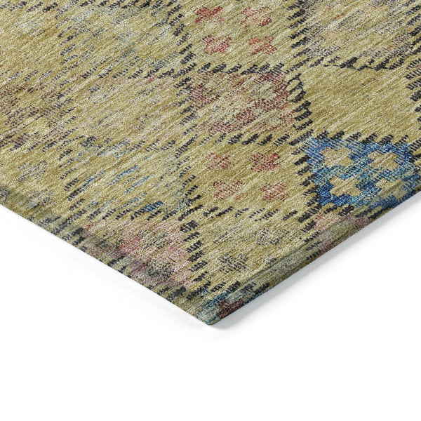 Homeroots 3' Geometric Blue Purple And Gray Washable Area Rug For Indoor And Outdoor Spaces, Durable Design 10' X 14' Polyester 603268