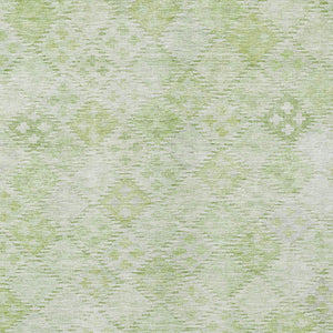 Homeroots 3' Geometric Blue Purple And Gray Washable Area Rug For Indoor And Outdoor Spaces, Durable Design 5' X 8' Polyester 603288