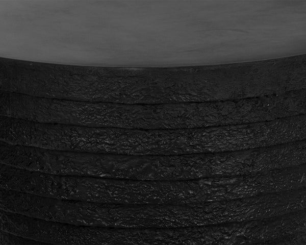 Sunpan Mojave Coffee Table - Stylish Concrete Design with Unique Textures for Indoor and Outdoor Spaces