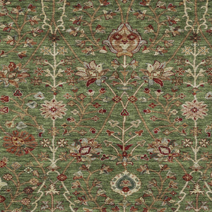 Homeroots 3' Black Brown And Red Floral Washable Area Rug - Durable Indoor Outdoor Design For Any Space 3' X 5' Polyester 603413