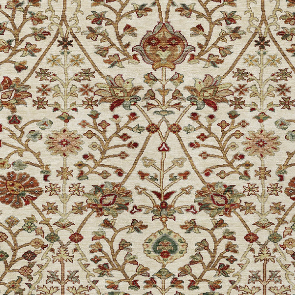 Homeroots 3' Black Brown And Red Floral Washable Area Rug - Durable Indoor Outdoor Design For Any Space 3' X 5' Polyester 603419