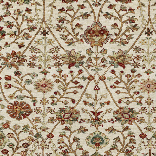 Homeroots 3' Black Brown And Red Floral Washable Area Rug - Durable Indoor Outdoor Design For Any Space 5' X 8' Polyester 603420