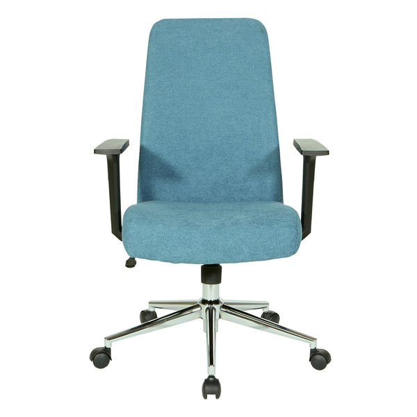 OSP Home Furnishings Evanston Office Chair Sky