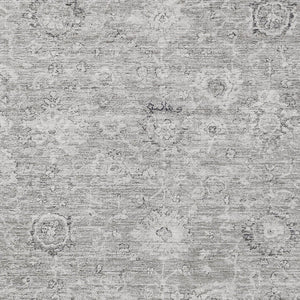 Homeroots 3' Artichoke Green Damask Washable Area Rug - Stylish, Durable Indoor/Outdoor Decor For Any Space 5' X 8' Polyester 603504