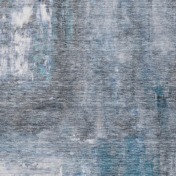 Homeroots 3' Abstract Artichoke Green And Ivory Indoor Outdoor Area Rug – Durable, Washable, Stylish Design 9' X 12' Polyester 603615