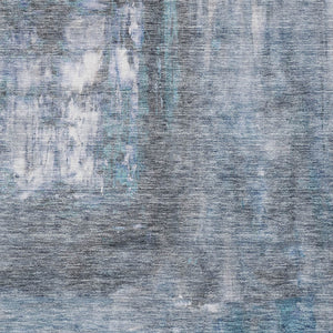 Homeroots 3' Abstract Artichoke Green And Ivory Indoor Outdoor Area Rug – Durable, Washable, Stylish Design 10' X 14' Polyester 603616