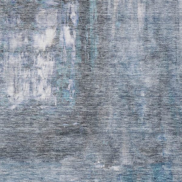 Homeroots 3' Abstract Artichoke Green And Ivory Indoor Outdoor Area Rug – Durable, Washable, Stylish Design 10' X 14' Polyester 603616