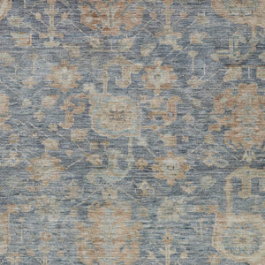 Homeroots 3' Artichoke Green And Gray Damask Washable Area Rug For Stylish Indoor And Outdoor Spaces 3' X 5' Polyester 603845