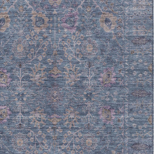 Homeroots 3' Beige Brown And Green Oriental Washable Rug - Perfect For Indoor Or Outdoor Spaces, Durable Design 5' X 8' Polyester 603876