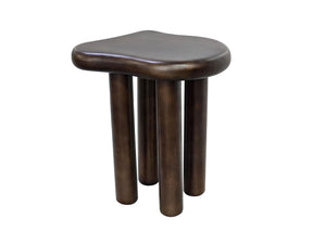 Basset Mirror Camden End Table - Modern Elegance In Solid Wood With Royal Mango Finish For Stylish Living Spaces Brown Wood 6039-lr-220