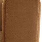 Marlon Saddle Velvet Chair 603Saddle-C Meridian Furniture