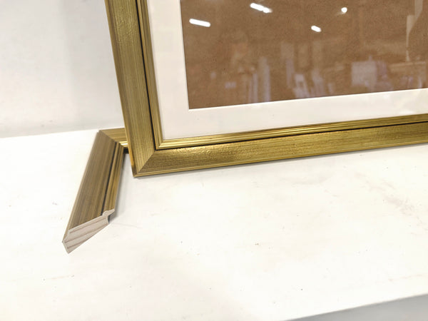 English Elm 20X28 Solid Wood Picture Frame - Elegant Replaceable Canvas Art Holder With Shatter-Resistant Glass T3976P383248