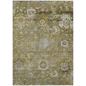 HomeRoots 5' Floral Indoor Outdoor Area Rug - Durable, Washable, Stain-Resistant Design for Homes & Patios 8' X 10' 604069