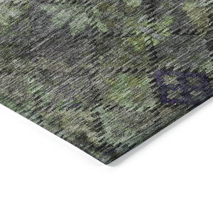 HomeRoots 5' Durable Floral Area Rug for Indoor & Outdoor Use - Easy Maintenance, Stain Resistant Design 5' X 8' 604145