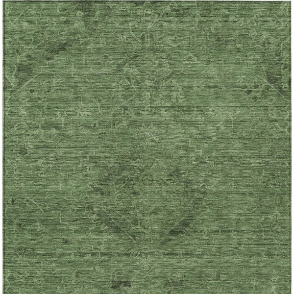 Homeroots 3' Brown And Tan Floral Washable Area Rug For Indoor And Outdoor Use - Durable And Stylish Design 8' X 10' Polyester 604225