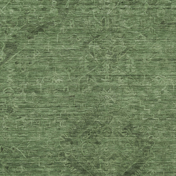 Homeroots 3' Brown And Tan Floral Washable Area Rug For Indoor And Outdoor Use - Durable And Stylish Design 8' X 10' Polyester 604225