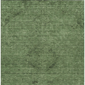 Homeroots 3' Brown And Tan Floral Washable Area Rug For Indoor And Outdoor Use - Durable And Stylish Design 9' X 12' Polyester 604226