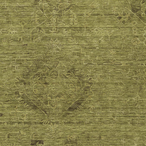 Homeroots 3' Brown And Tan Floral Washable Area Rug For Indoor And Outdoor Use - Durable And Stylish Design 8' X 10' Polyester 604237